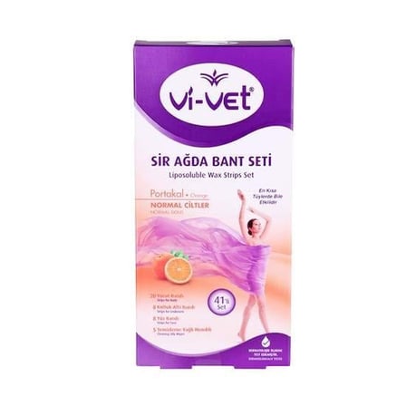 Vivet Ağda Bandı 41'lü Tüy Temizliği - Pudrali