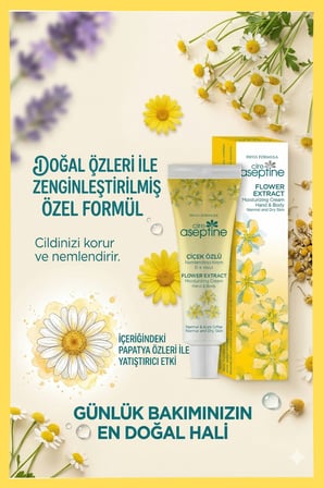 Çiçek Özlü El ve Vücut Kremi 30ml