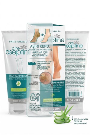 Cire Aseptine Ayak Bakım Kremi 75 ml