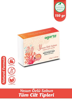 Agarta Doğal Kalıp Sabun 150gr - Yosun Özlü