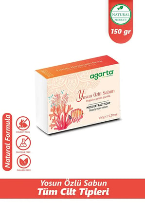 Agarta Doğal Kalıp Sabun 150gr - Yosun Özlü