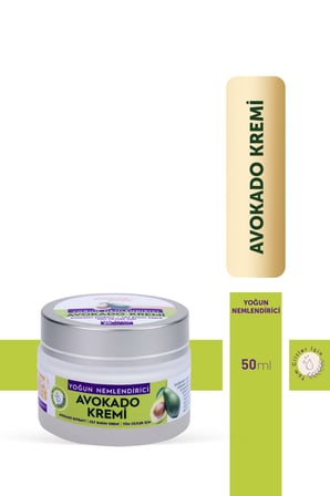 Cilt Bakım Kremi 50ml - AVAKADO NEMLENDİRİCİ