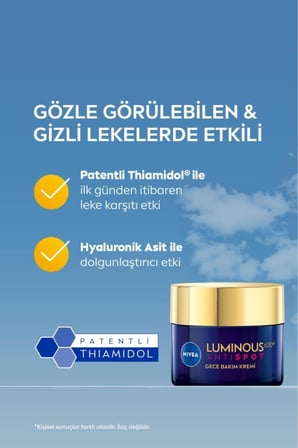 Luminous630 Gece Kremi 50 ml
