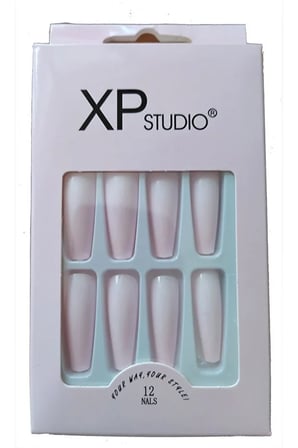 XP Studio Gel 12'li Takma Tırnak Profesyonel - Badem