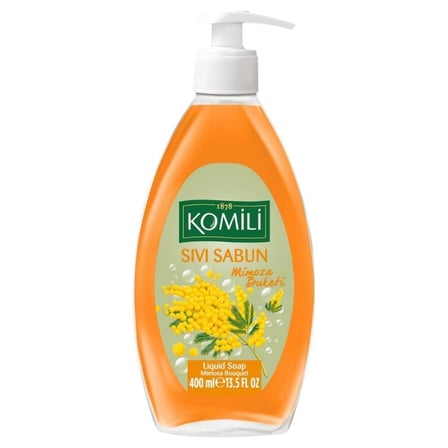 Komili Sıvı Sabun 400 ml El Temizliği - LAVANTA TAZELİĞİ