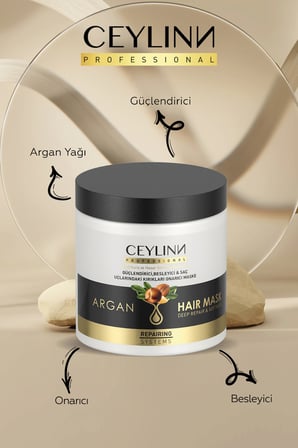 Ceylinn Saç Maskesi 500 ml Argan