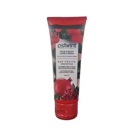Ostwint Face Body Cream Nemlendirici  75 ml - Kirmizi Meyveler