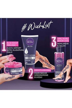 SESU Nemlendirici Vücut Losyonu 175 ml