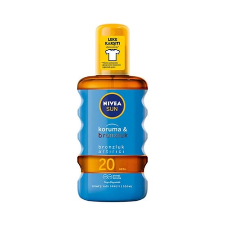 SPF 20 Bronzlaştırıcı Güneş Yağı - SPF20