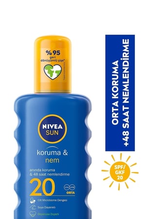 SPF 20 Bronzlaştırıcı Güneş Yağı - SPF20