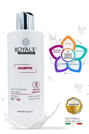 Royal E Argan Keratin Şampuanı 500 Ml Bakım - Cologen 500 Ml