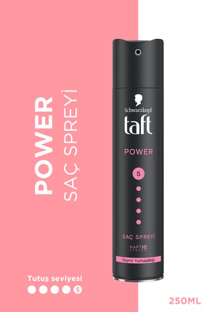 Taft Saç Spreyi 250 ml Kalıcı ve Güçlü Tutuş - ULTRA YENİ