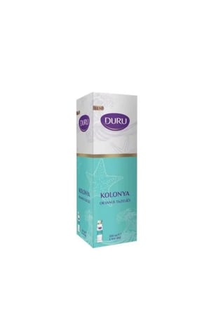 Kolonya Cam Şişe 200 ml - Okyanus Tazeliği