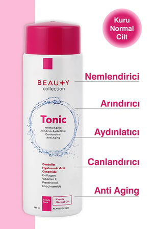 Yüz Bakım Toniği 200 ml - Kuru ve Normal Ciltler İçin