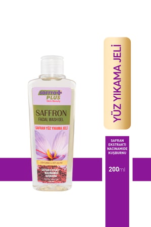 Yüz Yıkama Jeli Cilt Bakımı - SAFRAN