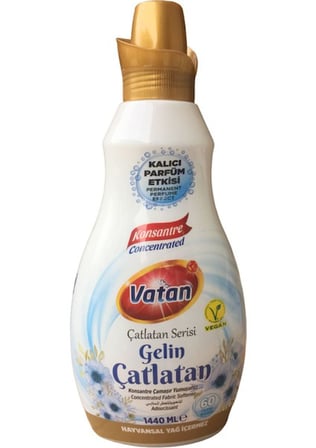 Konsantre Yumuşatıcı Uzun Süre Ferahlık -   Gelin Çatlatan