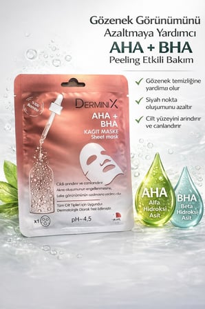 Derminix Yüz Bakım Kağıt Maske - Amino Asit