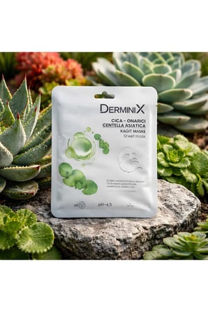 Derminix Yüz Bakım Kağıt Maske - Centella Asiatica