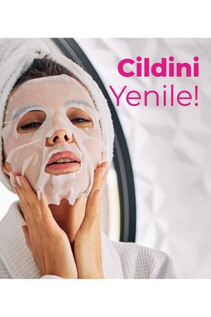 Yüz Bakım Kağıt Maske - Glikolik Asit