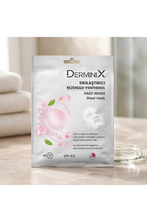 Derminix Yüz Bakım Kağıt Maske - Rezene + D-Panthenol