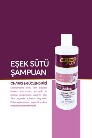 SOFTTO SAÇ BAKIM ŞAMPUANI 400 ML - EŞEK SÜTÜ 400ML