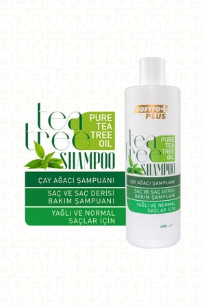 SOFTTO SAÇ BAKIM ŞAMPUANI 400 ML - ÇAY AĞACI ÖZLÜ 400 ML