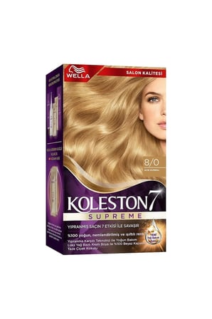 Koleston Kit Saç Boyası - 8/0 Açık Kumral