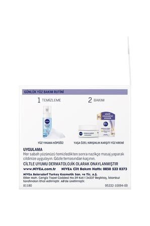 NIVEA 35+ Kırışıklık Karşıtı Yüz Kremi 50 ml