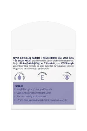 NIVEA 35+ Kırışıklık Karşıtı Yüz Kremi 50 ml