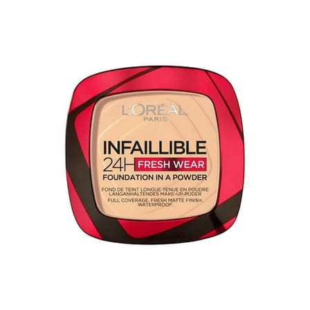 L'Oreal 24H Fresh Wear Powder 9 gr - 140 Golden Beige