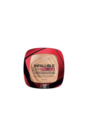 L'Oreal 24H Fresh Wear Powder 9 gr - 220 Sable Sand
