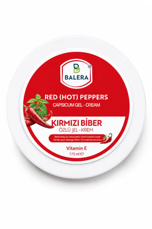 Kavanoz Krem Jel 175ml - Kırmızı Biber Özlü