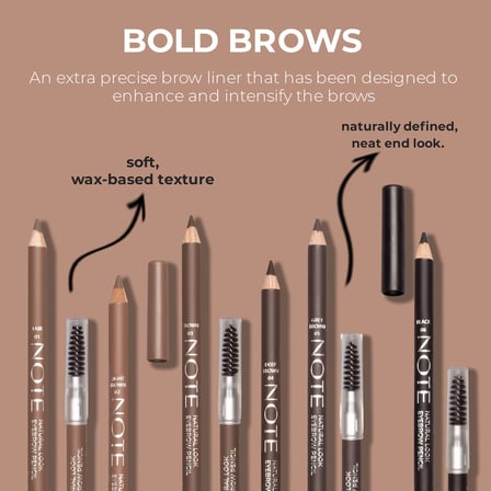 Note Eyebrow Addict Fill Fix Kaş Maskarası - 03 2' Si 1 Arada
