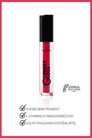 Glimmer Gloss 60 Cherry Girl Işıltılı Nemlendirici Dudak Parlatıcısı
