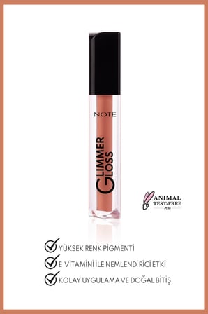 Glimmer Gloss   Sorbet Lip Gloss - 10 Poppy Coral