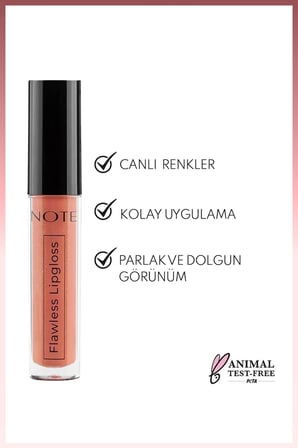 Dudak Parlatici & Flawless Lipgloss No: 05