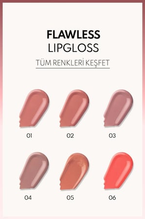 Dudak Parlatici & Flawless Lipgloss No: 05
