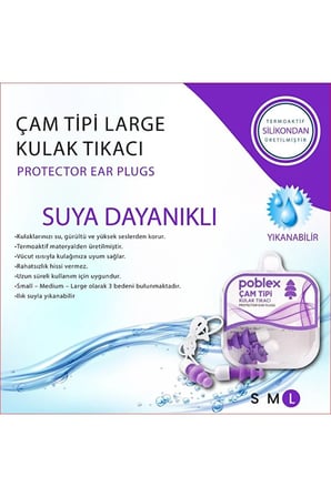 Poblex Kulak Tıkacı Çok Amaçlı Koruma Çözümü - Çam Tipi / 99