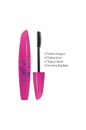 Mega Volume&Length City Style Mascara Hacim ve Uzunluk Veren Maskara 9 ml