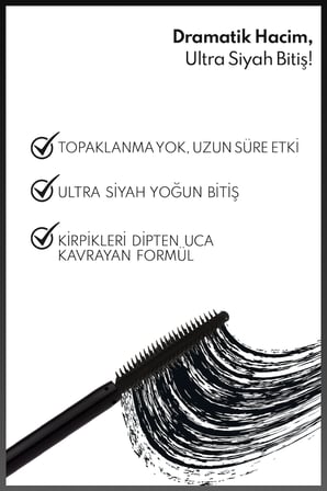 Signature Ultra Siyah Hacim Veren Maskara