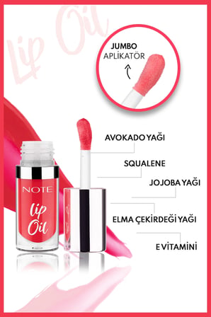 Lip Oil Dudak Parlatıcısı - 40 Sugar Red - Kırmızı
