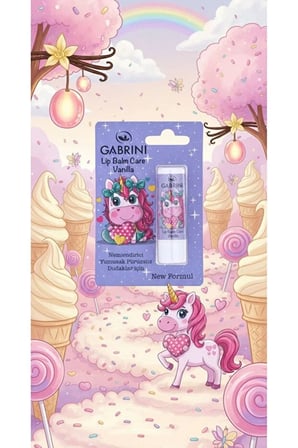 Gabrini Lip Balm Child Dudak Nemlendirici - Vanilya