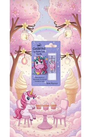 Gabrini Lip Balm Child Dudak Nemlendirici - Vanilya