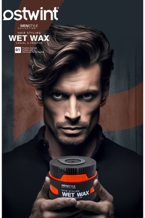 Ostwint Saç Şekillendirici Wet Wax 150 ml - No: 3