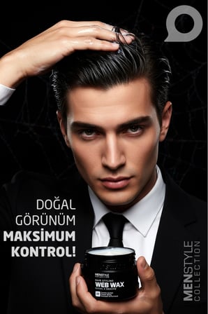 Saç Şekillendirici Wet Wax 150 ml - No: 8