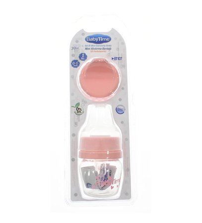 BabyTime Mini Pp Alıştırma Bardağı (2 Fonk.) 30ml BT107 0-6 Ay No:1