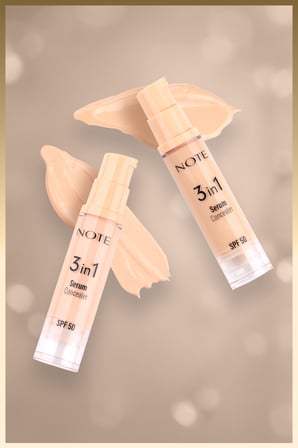 Cosmetics 3 In 1 Serum Concealer SPF 50 Nemlendirici Ve Aydınlatıcı Göz Altı Kapatıcısı - 10 Medium