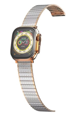 Watch 38mm Made Metal Kordon - Gümüş-Rose Gold