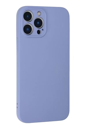 iPhone 13 Pro Kılıf Nano içi Kadife Silikon - Lila
