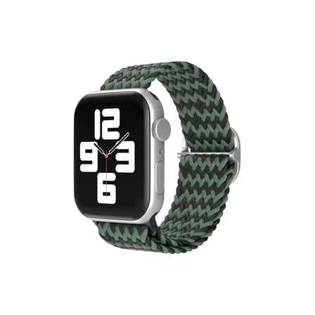 Watch 38mm Star Kordon - Zigzag Yeşil-Siyah